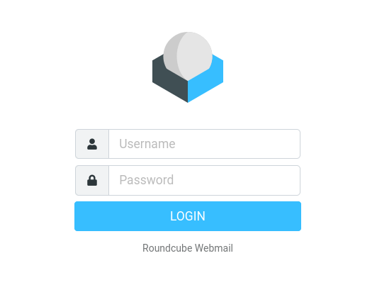 webmail login screenshot
